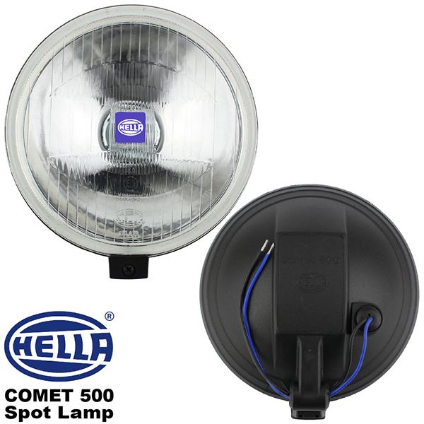 Buy ORIGINAL HELLA COMET 500 Round Spot Lamp Fog Light (White) with H3